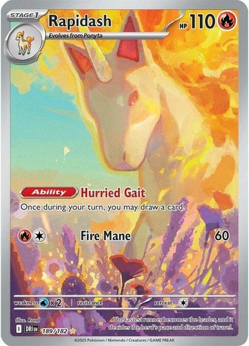 Mint rapidash 189 - nm-mint, 189/182