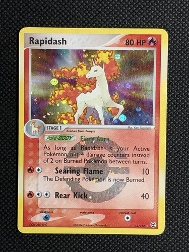 Rapidash 112 rare holo - 13/112,