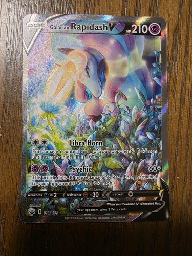 Galarian rapidash alternate - rapidash, (alternate