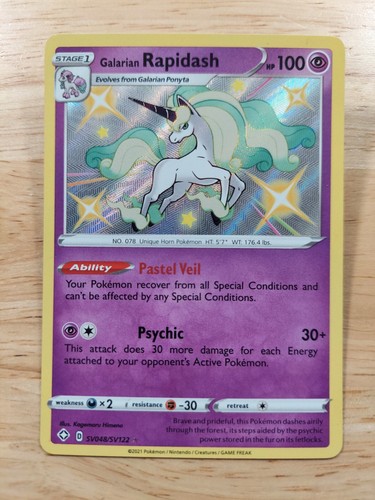 Galarian rapidash sv048 sv122 - galarian, sv048/sv122